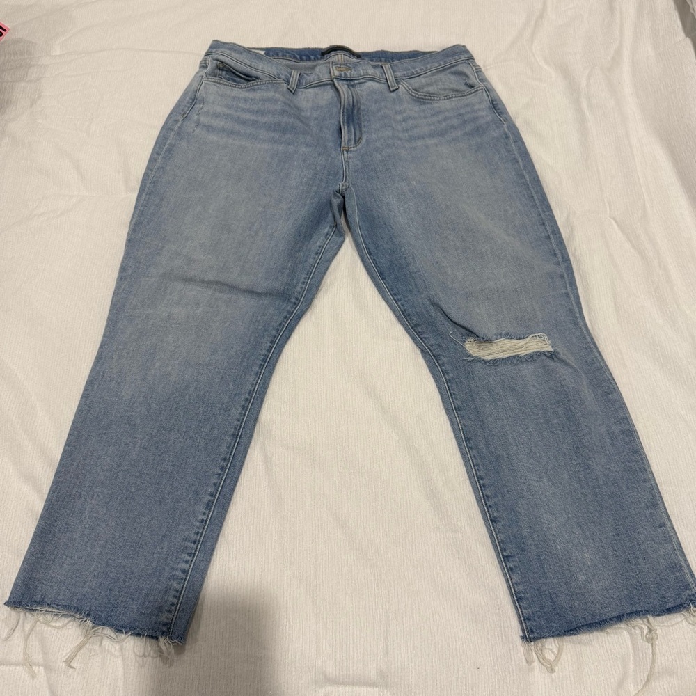 Joe's Jeans Light Blue Straight Leg Denim